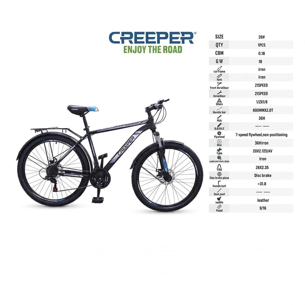 Creeper Mountain Bicycle - 26 Inch — image 3