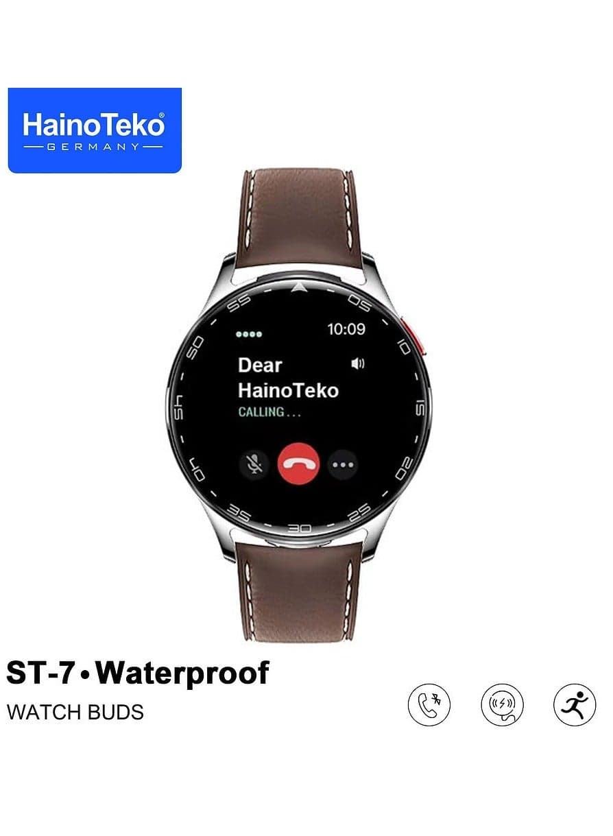 Haino Teko ST-7 Smart Watch With Earbuds — image 4